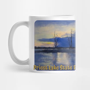 Sunset At Priest Lake State Park, Idaho Mug